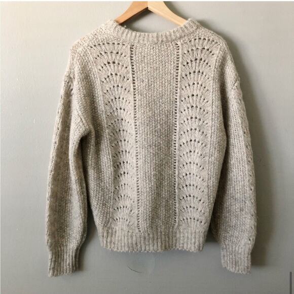 Rails Mara Oatmeal Knit Sweater XS - Picture 11 of 12